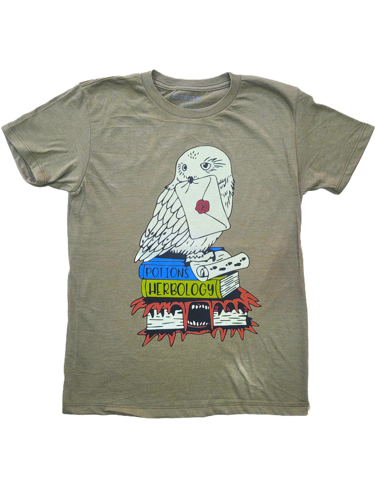 Playera Diseño Hedwig Harry Potter Unisex
