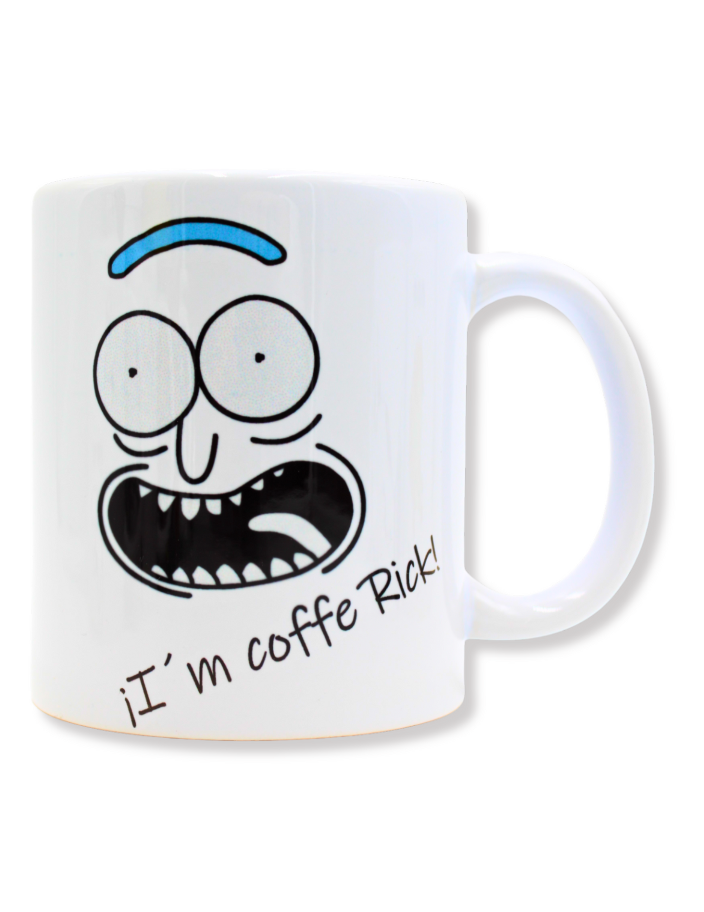 Taza De Cerámica Coffe Rick