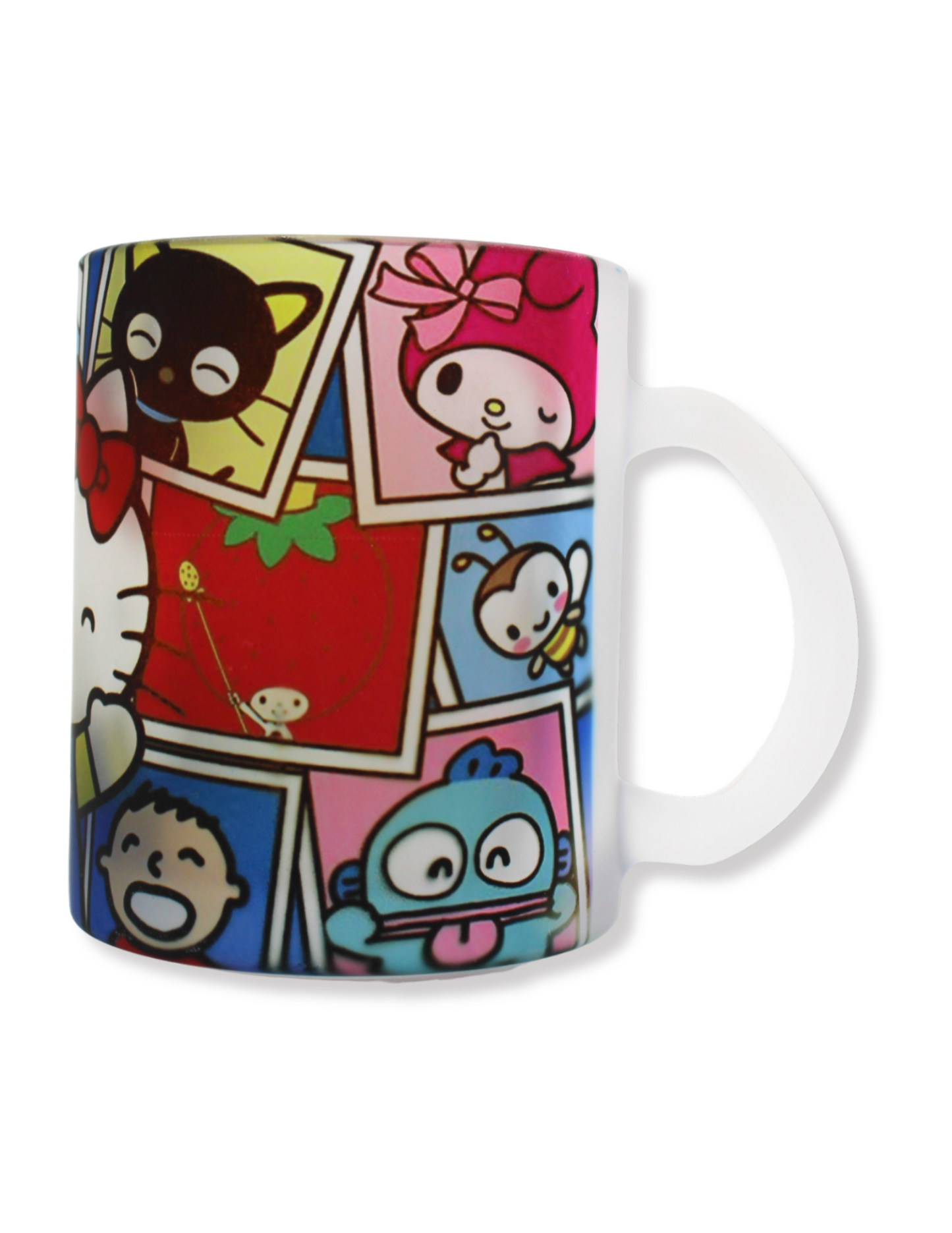 Taza De Vidrio Hello Kitty