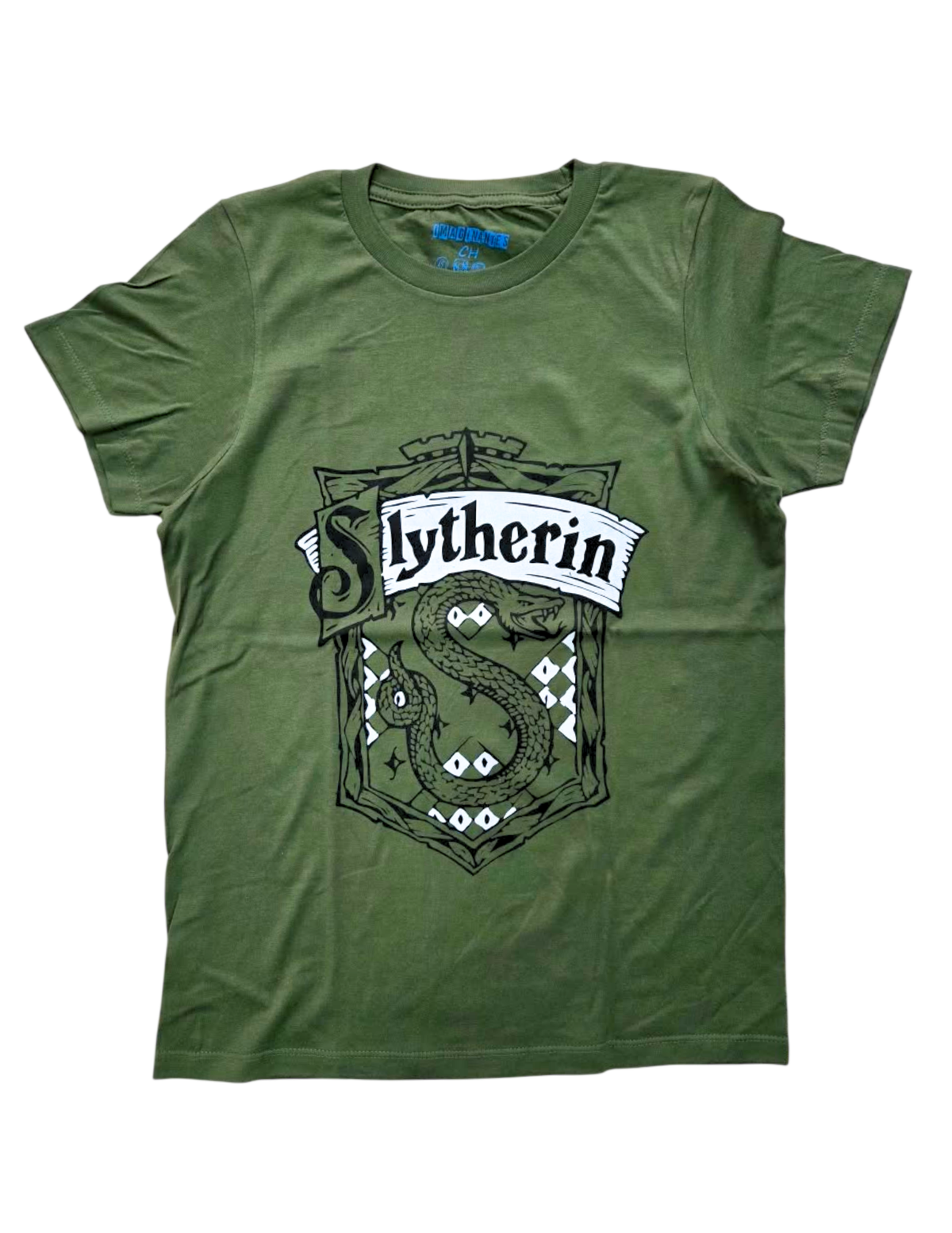 Playera Diseño Slytherin Casas Harry Potter Unisex