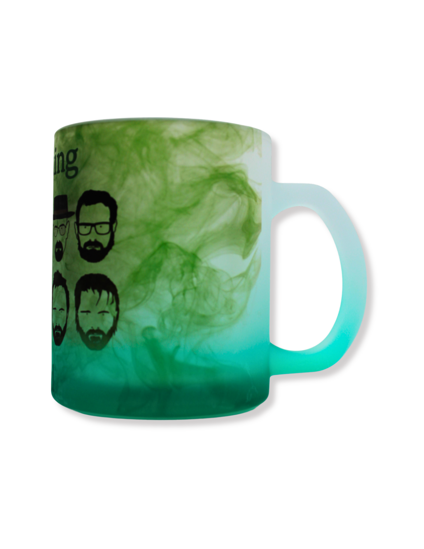 Taza De Vidrio Breaking Bad Verde