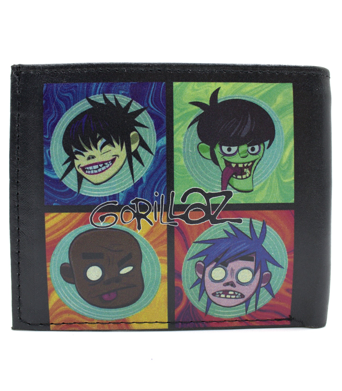 Cartera Hombre De Piel Gorillaz