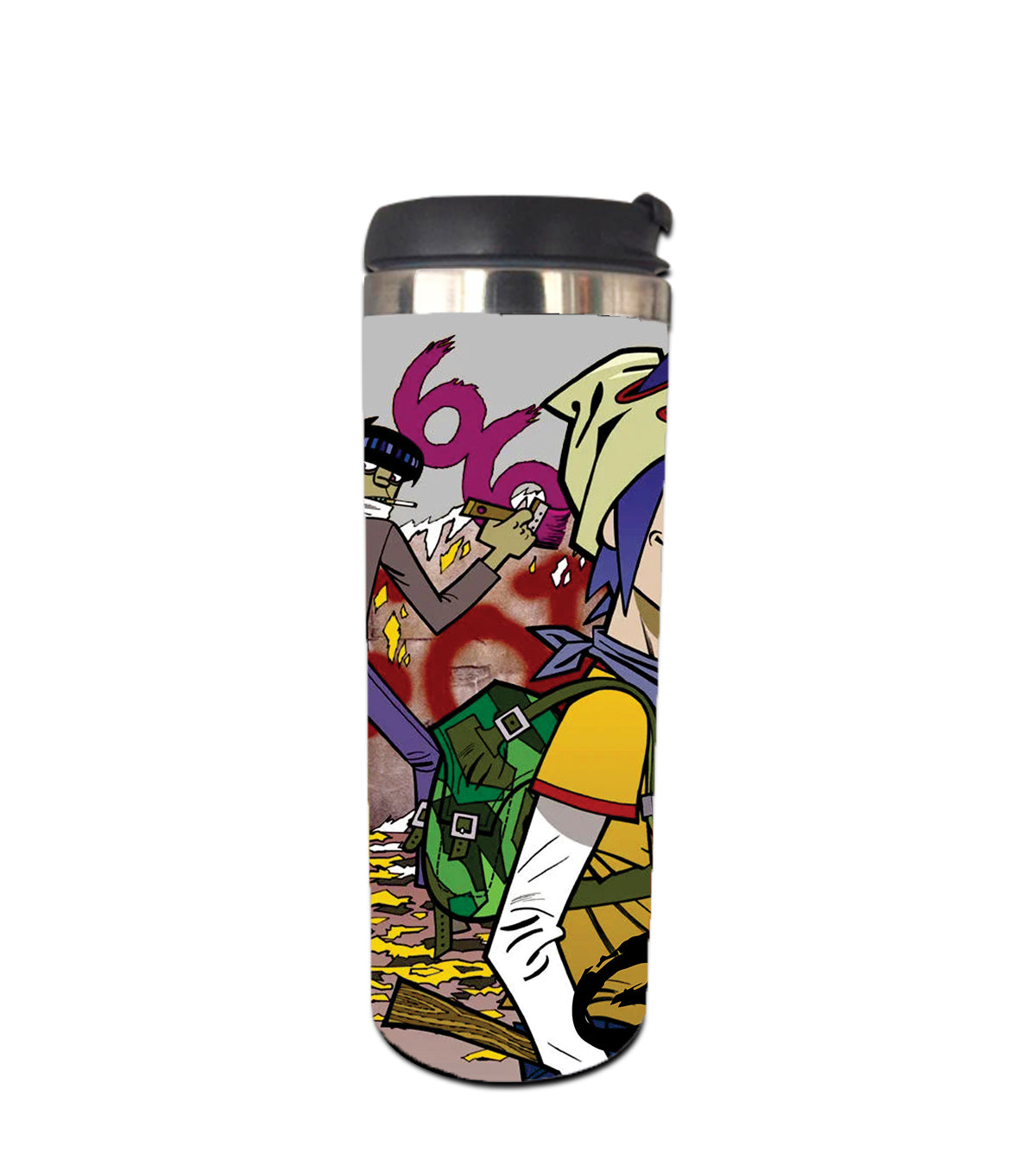 Termo Cafetero Diseño Gorillaz