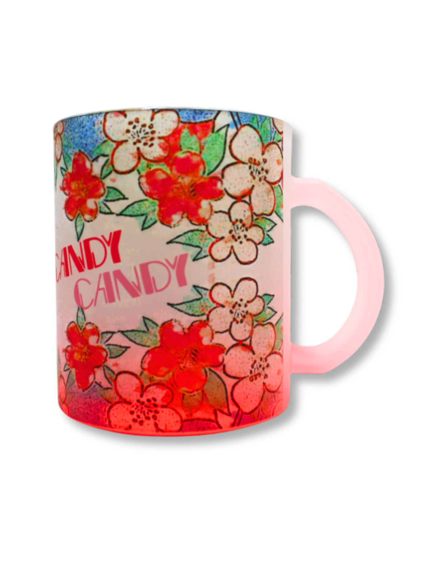 Taza De Vidrio Candy Candy