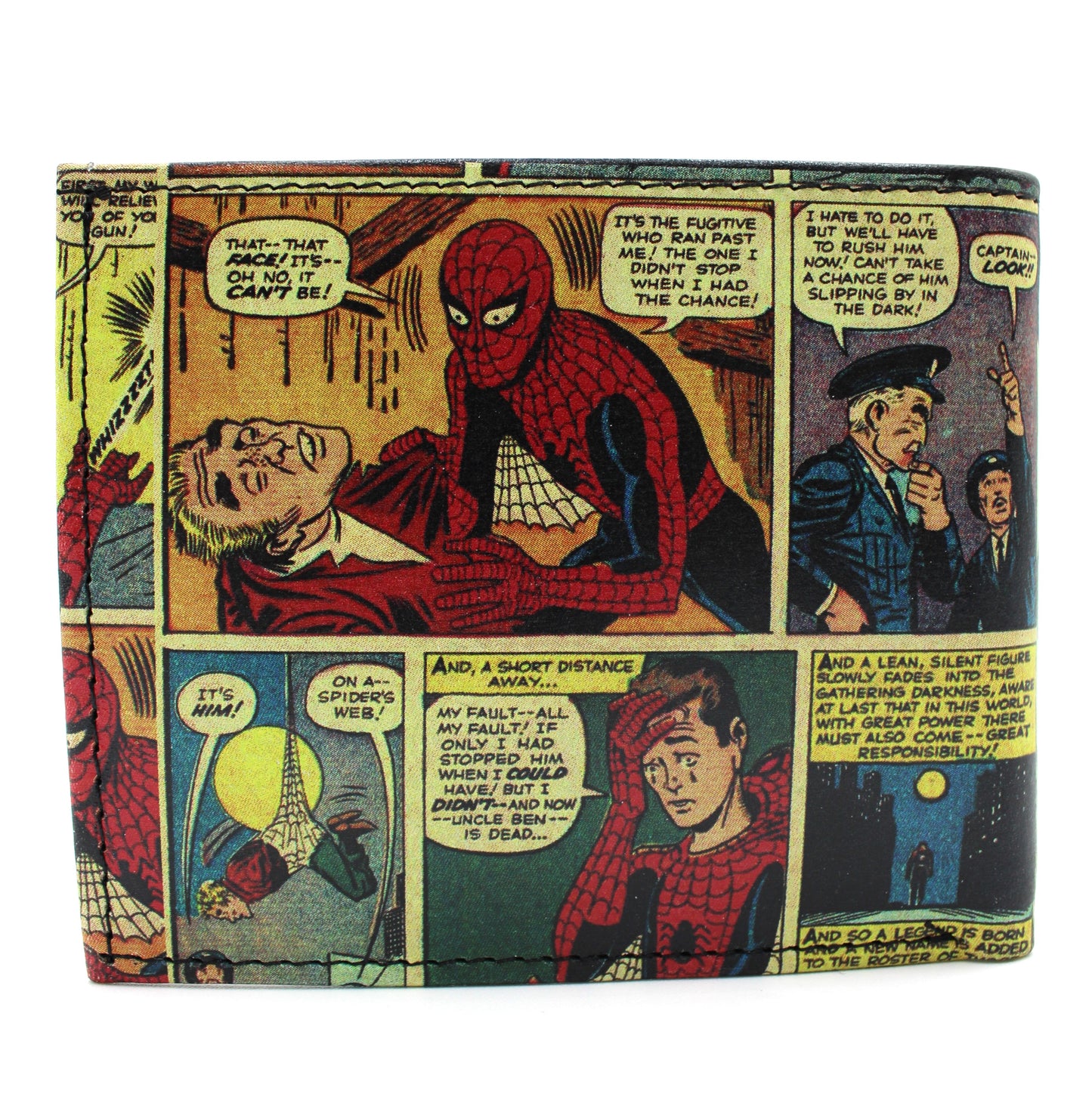 Cartera Hombre De Piel Spider-Man