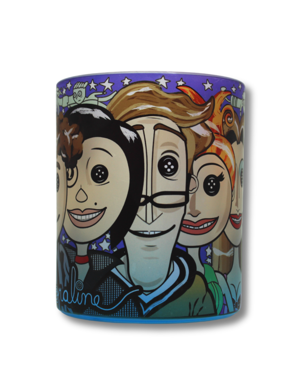 Taza De Vidrio Coraline Personjes