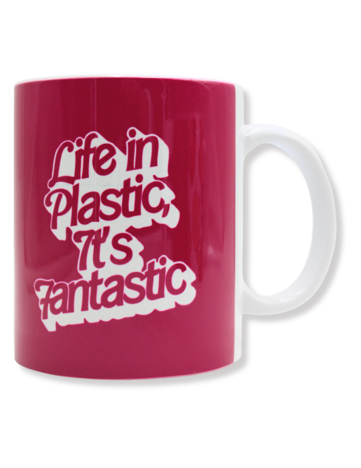 Taza De Cerámica Barbie Plastic