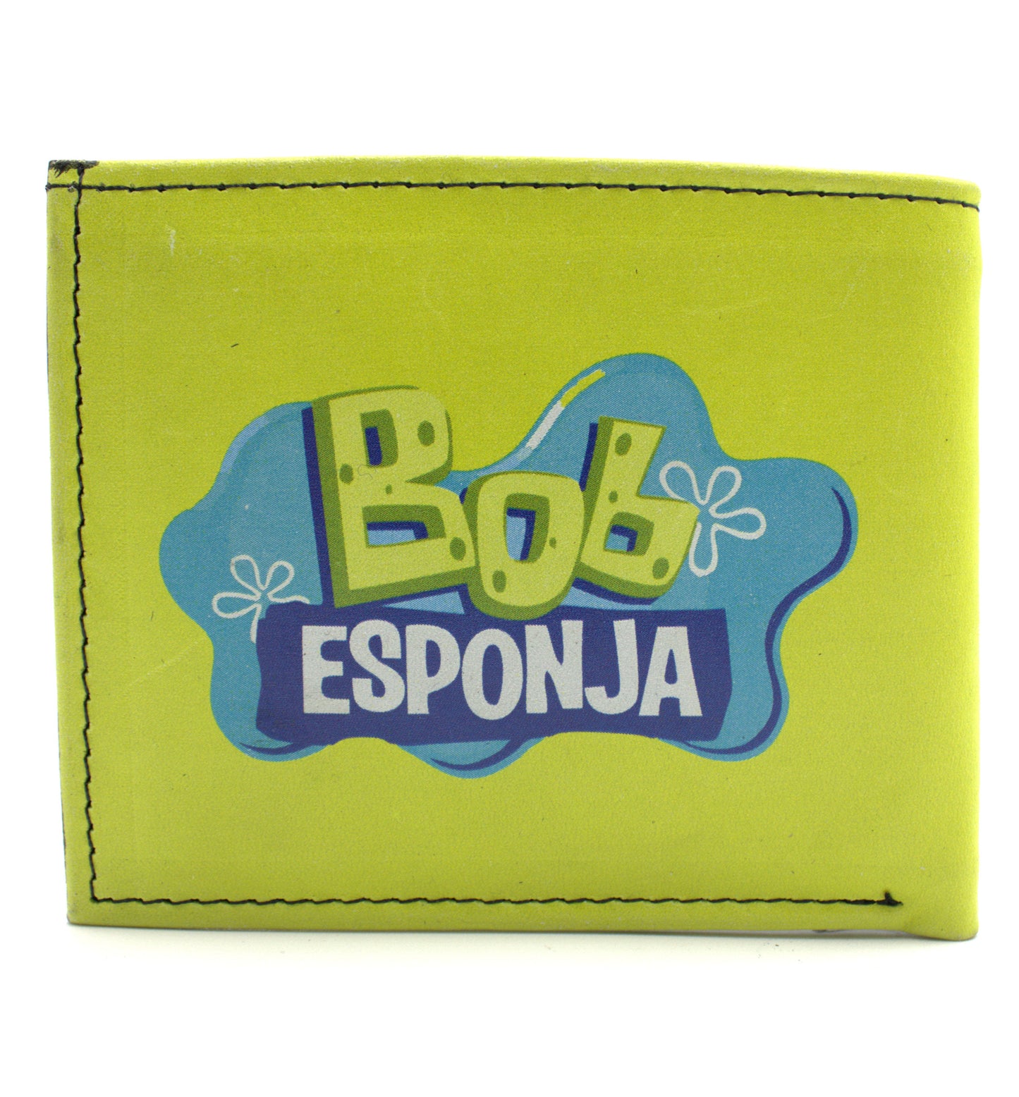 Cartera Hombre De Piel Bob Trazo De Bob Esponja