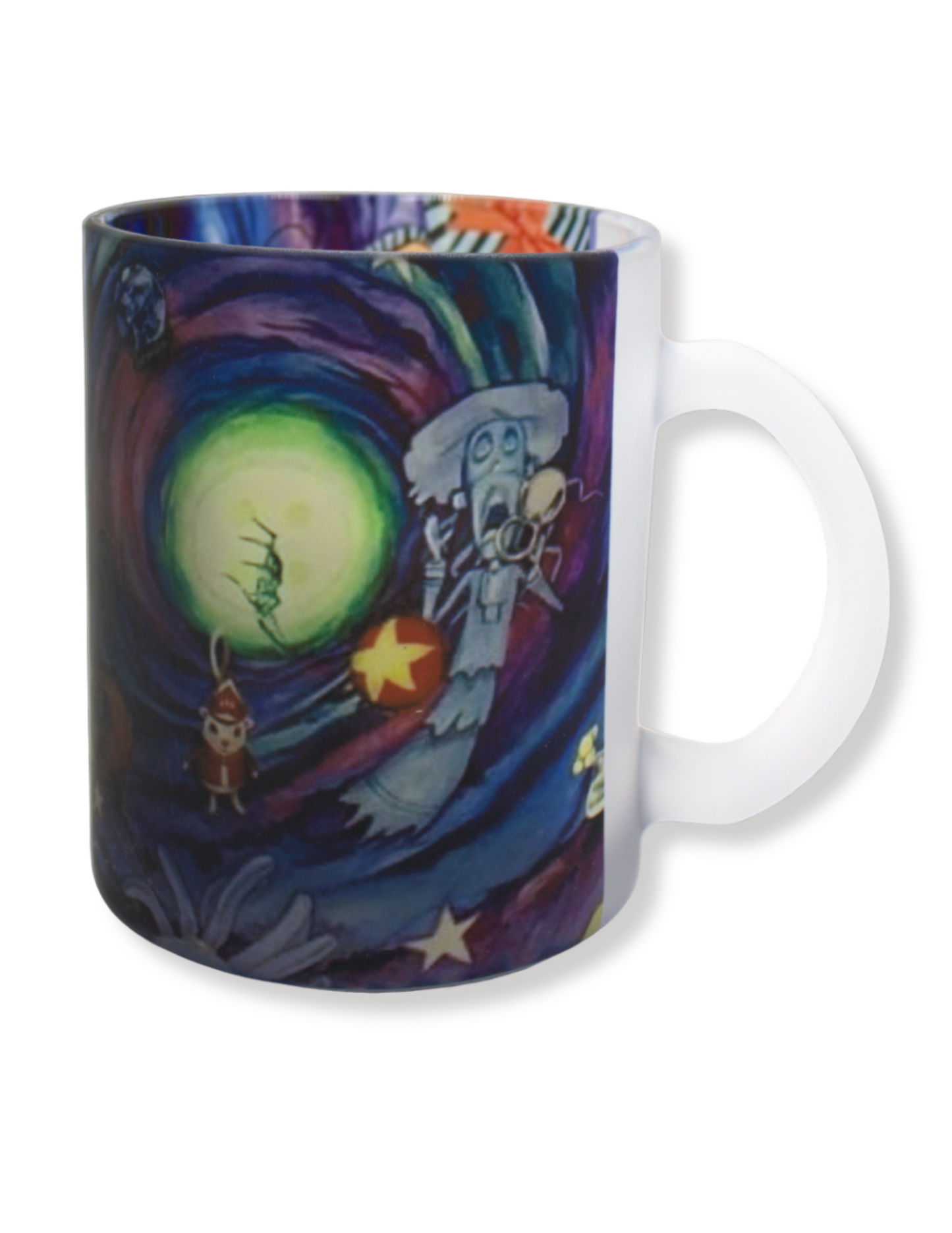 Taza De Vidrio Coraline En El Portal