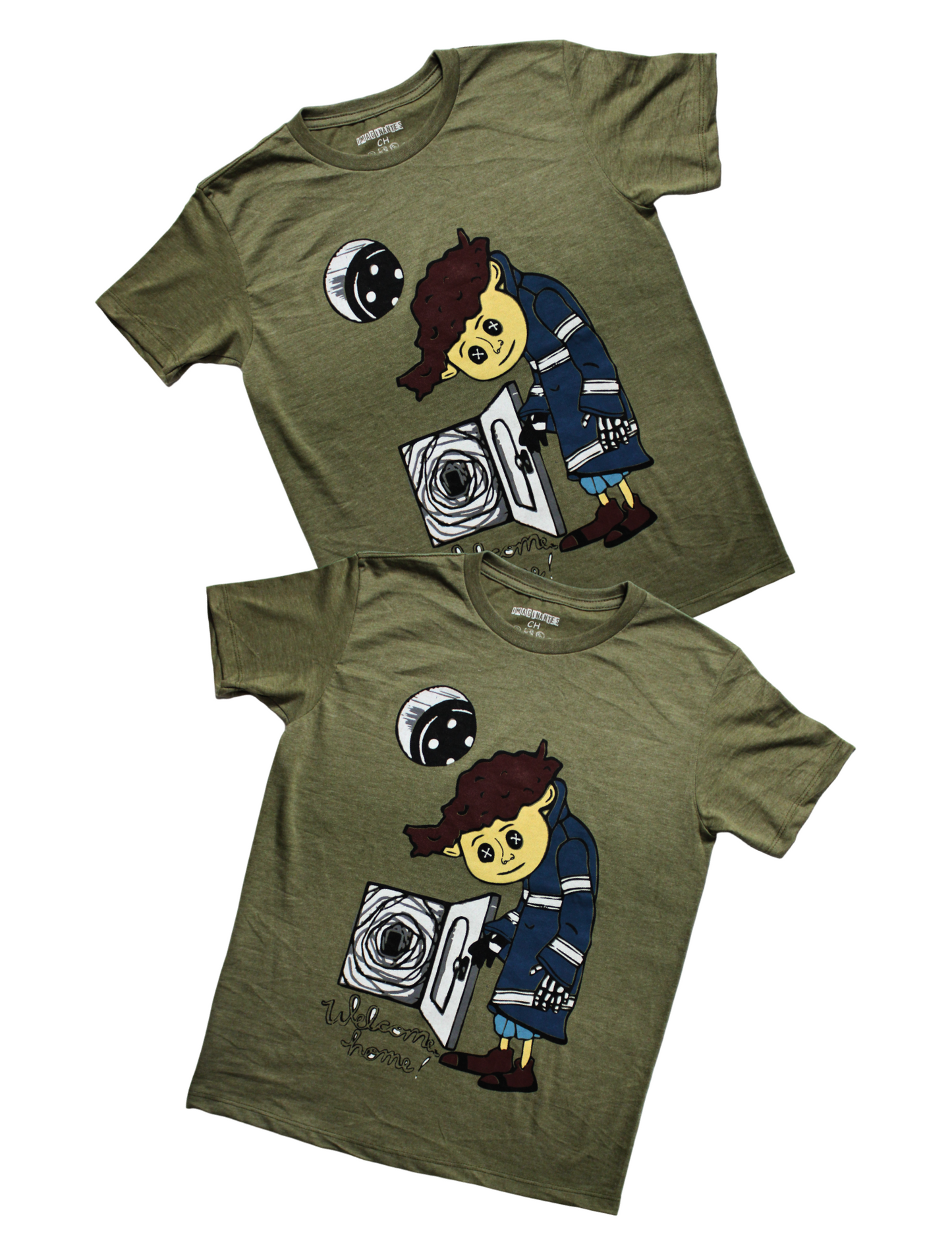 Playera Diseño Wybie Lovat de Coraline Y La Puerta Secreta Unisex