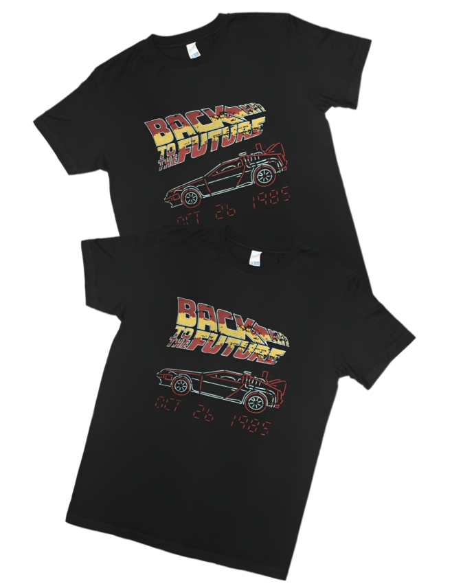 Playera Diseño Volver al Futuro Unisex
