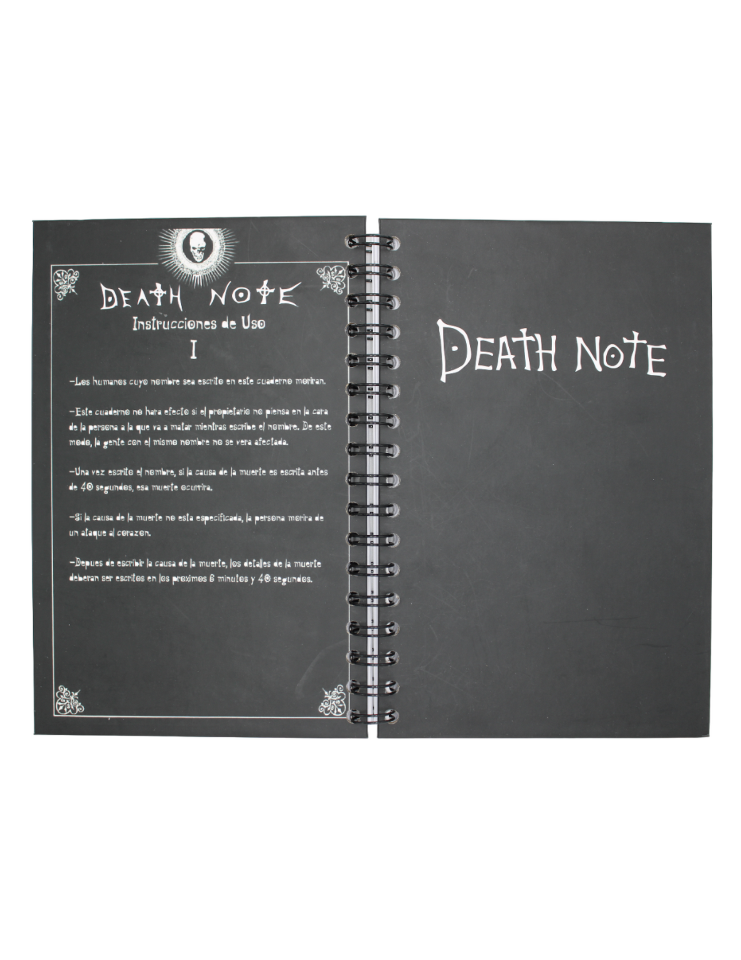 Cuadernos IMAGINANTES, Estilo Francés Con Diseño De Death Note.