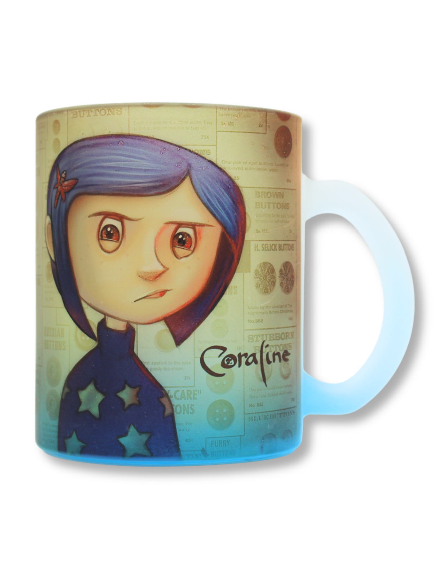 Taza De Vidrio Coraline Café