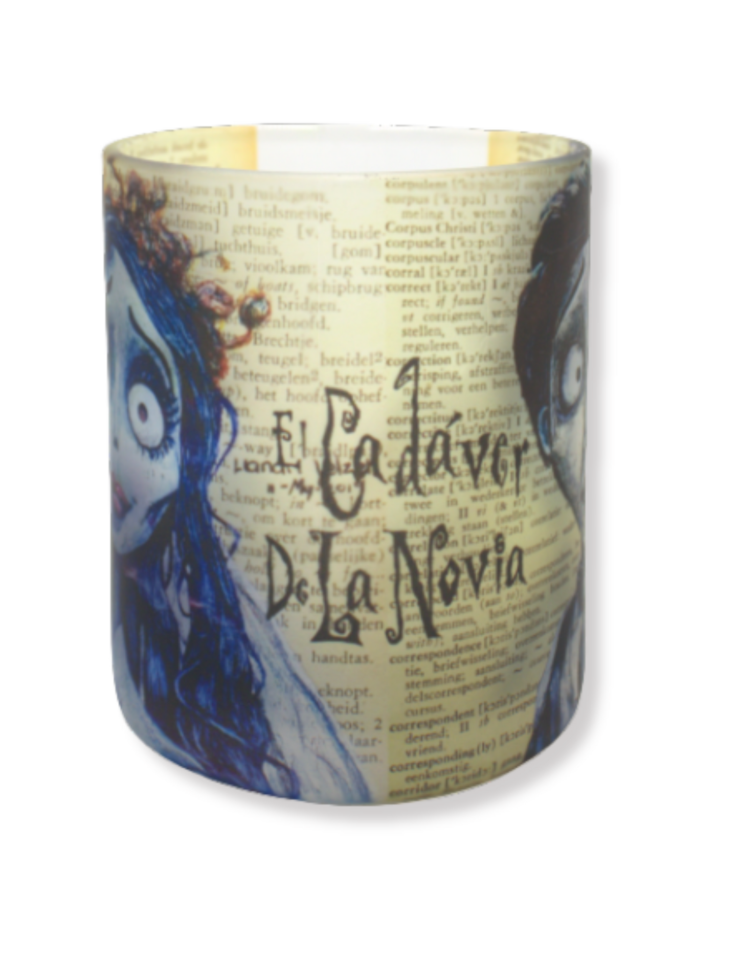 Taza De Vidrio El cadáver De La Novia