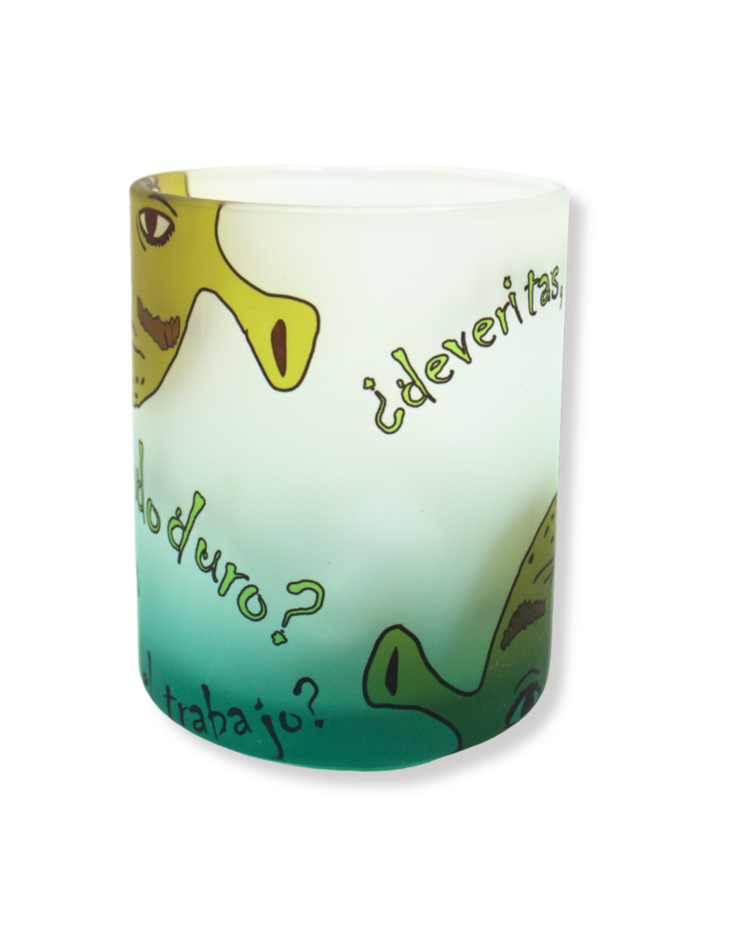 Taza De Vidrio Shrek