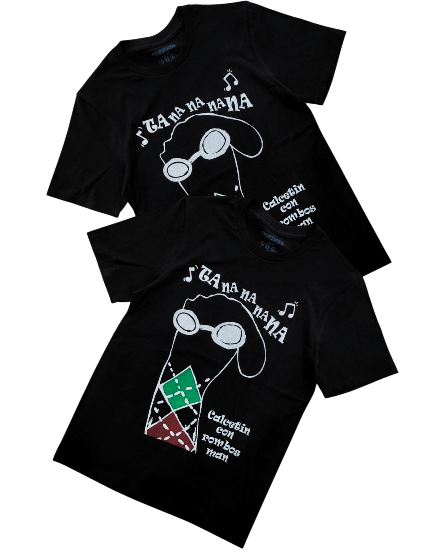 Playera Diseño 31 Minutos Calcetin Rombos Unisex