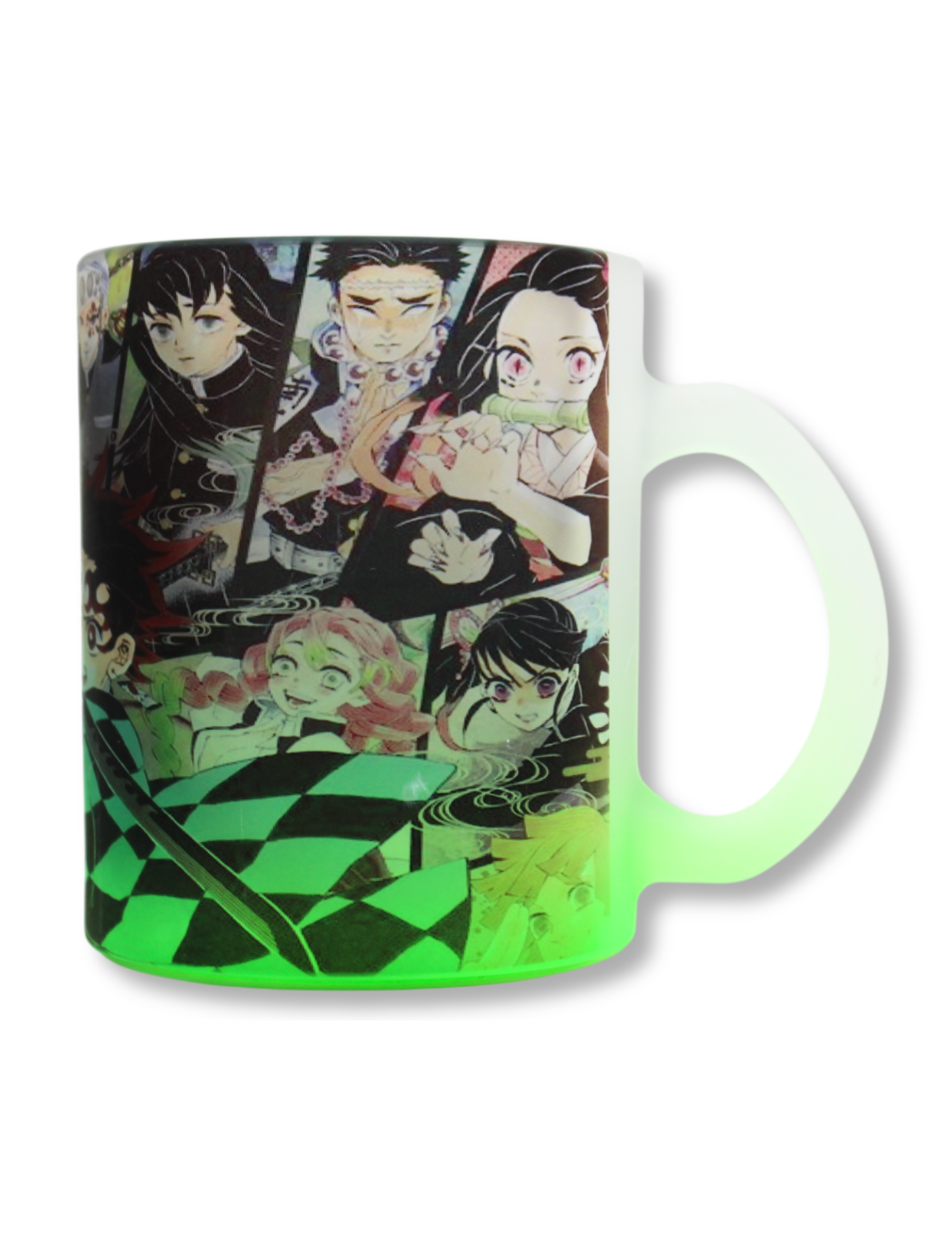 Taza De Vidrio Demon Slayer
