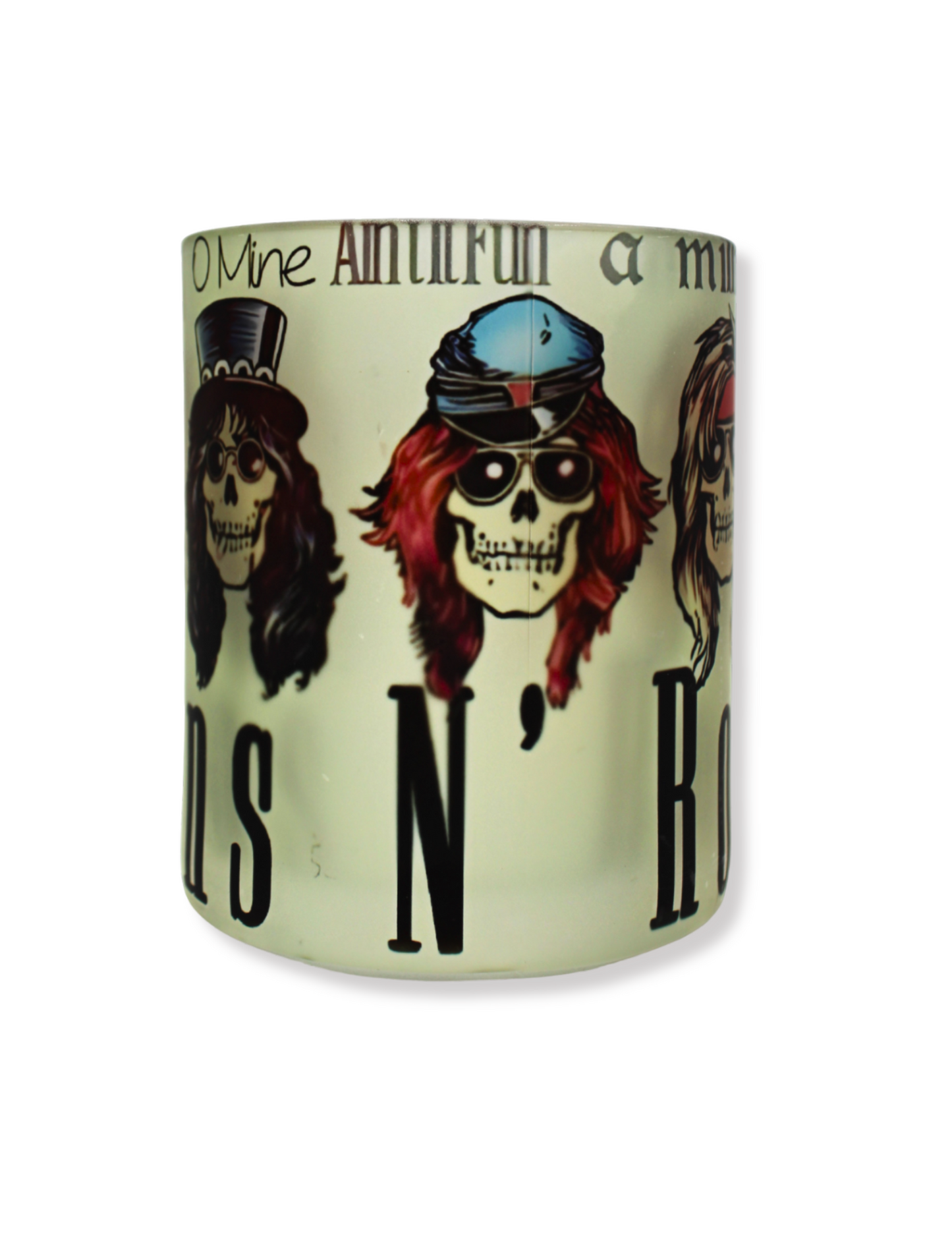 Taza De Vidrio Guns N' Roses