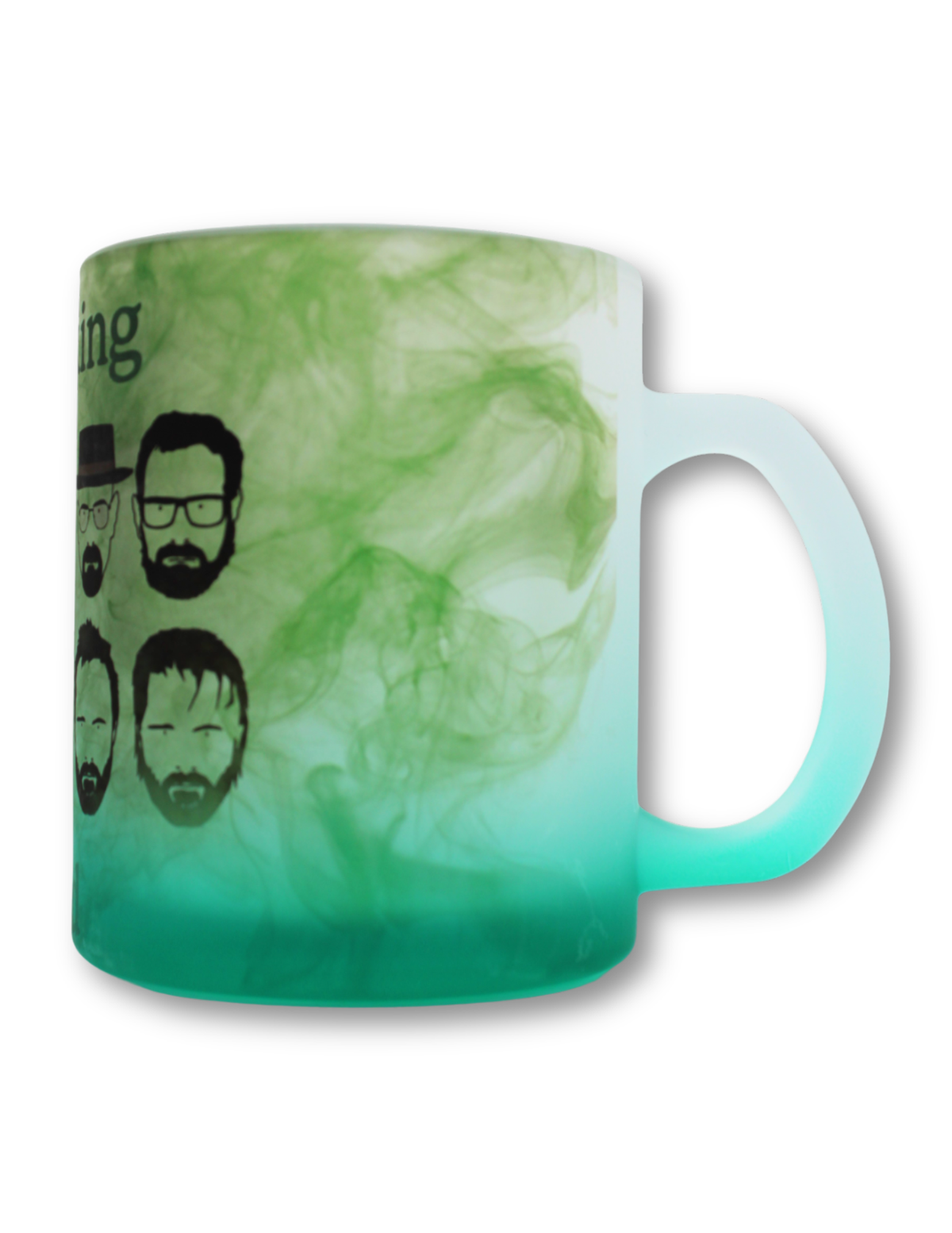 Taza De Vidrio Breaking Bad Verde