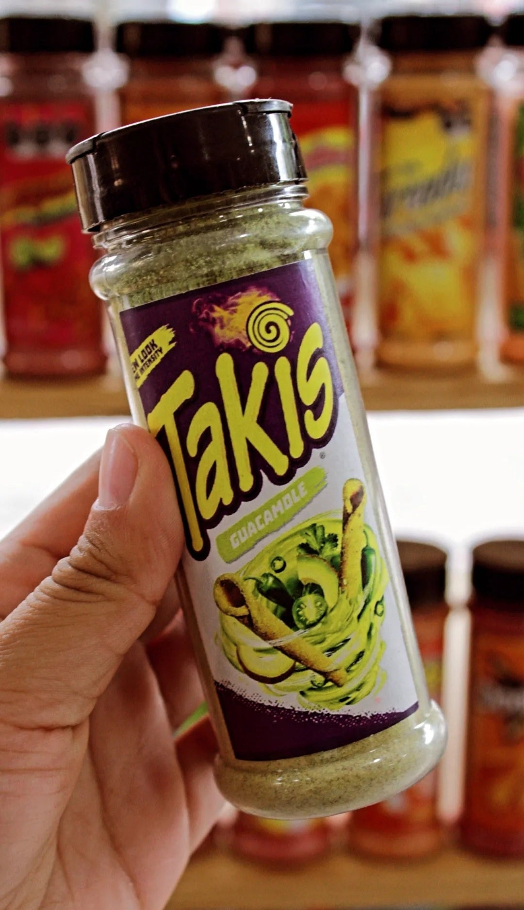 Sazonador Para Botanas Sabor Estilo Takis Guacamole