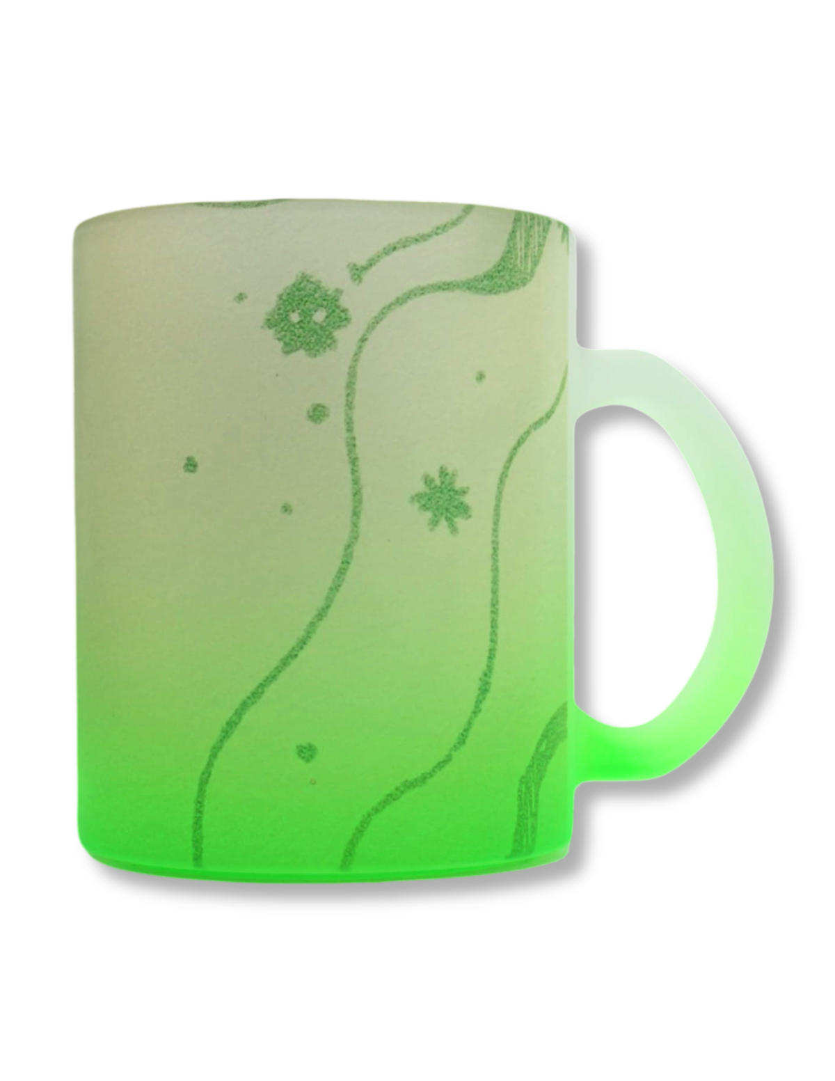 Taza De Vidrio Totoro Verde