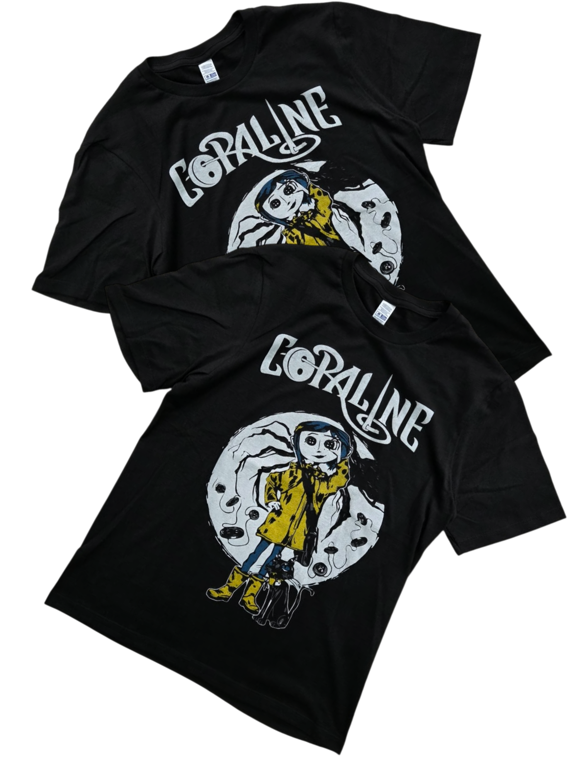 Playera Coraline Botones Unisex