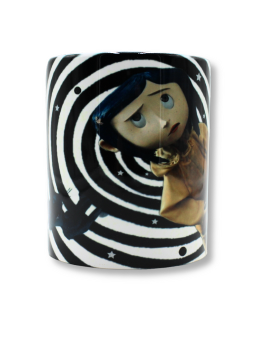 Taza De Cerámica Coraline Espiral