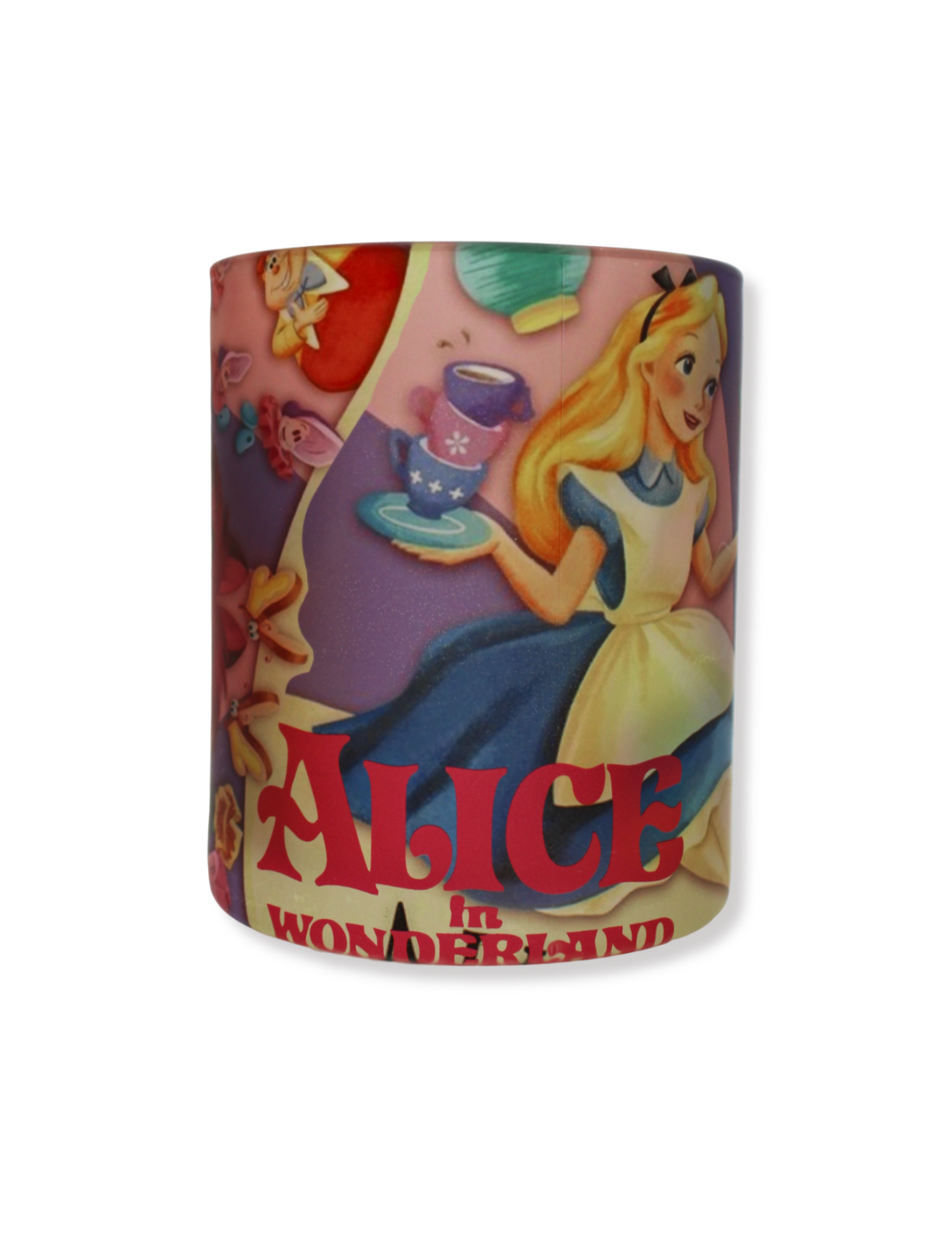 Taza De Vidrio Alicia En El Pais De Las Maravillas