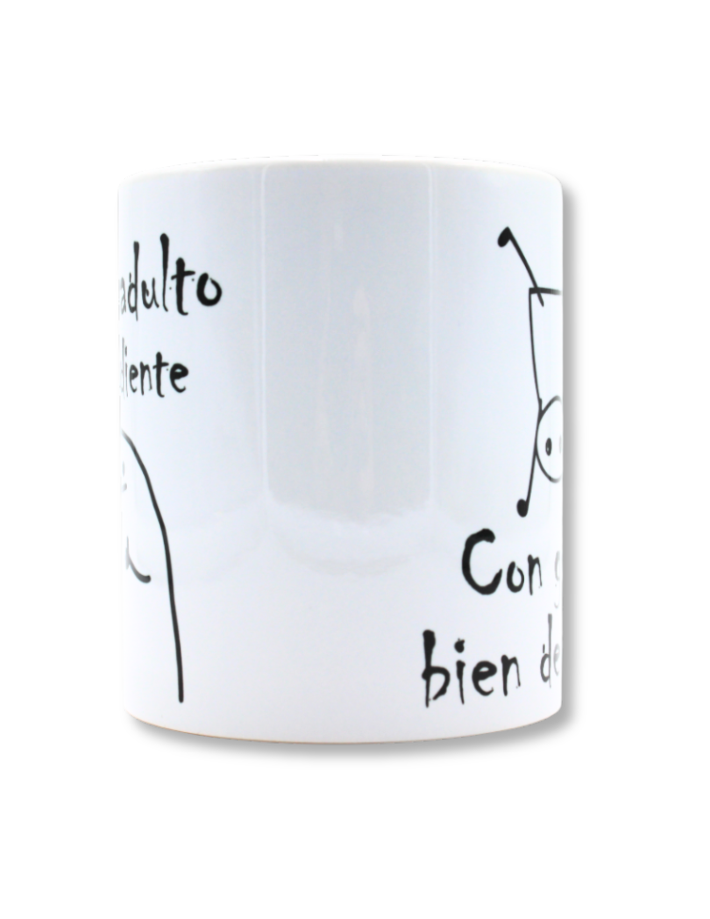 Taza De Cerámica Adulto Independiente Deformito