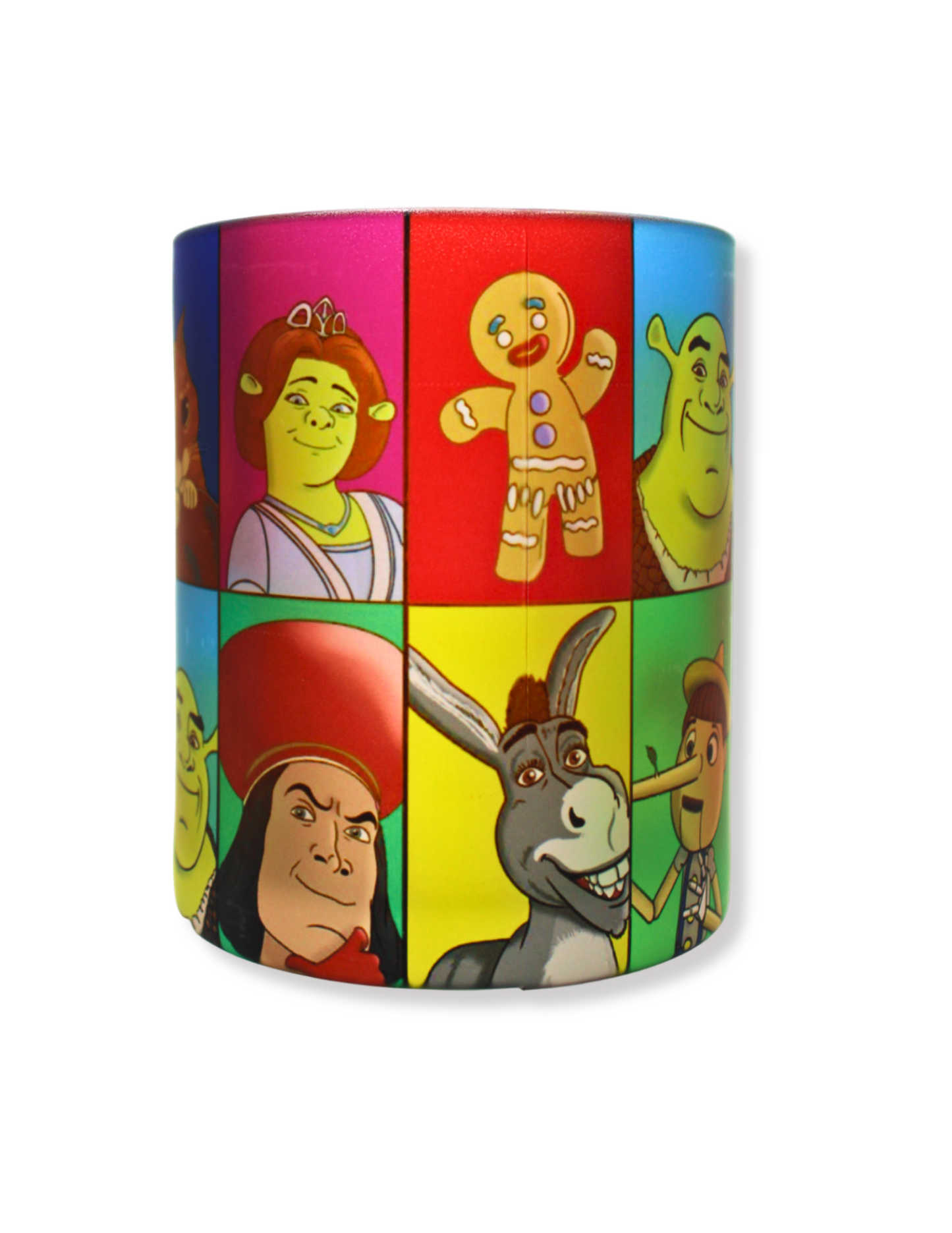 Taza De Vidrio Shrek Personajes