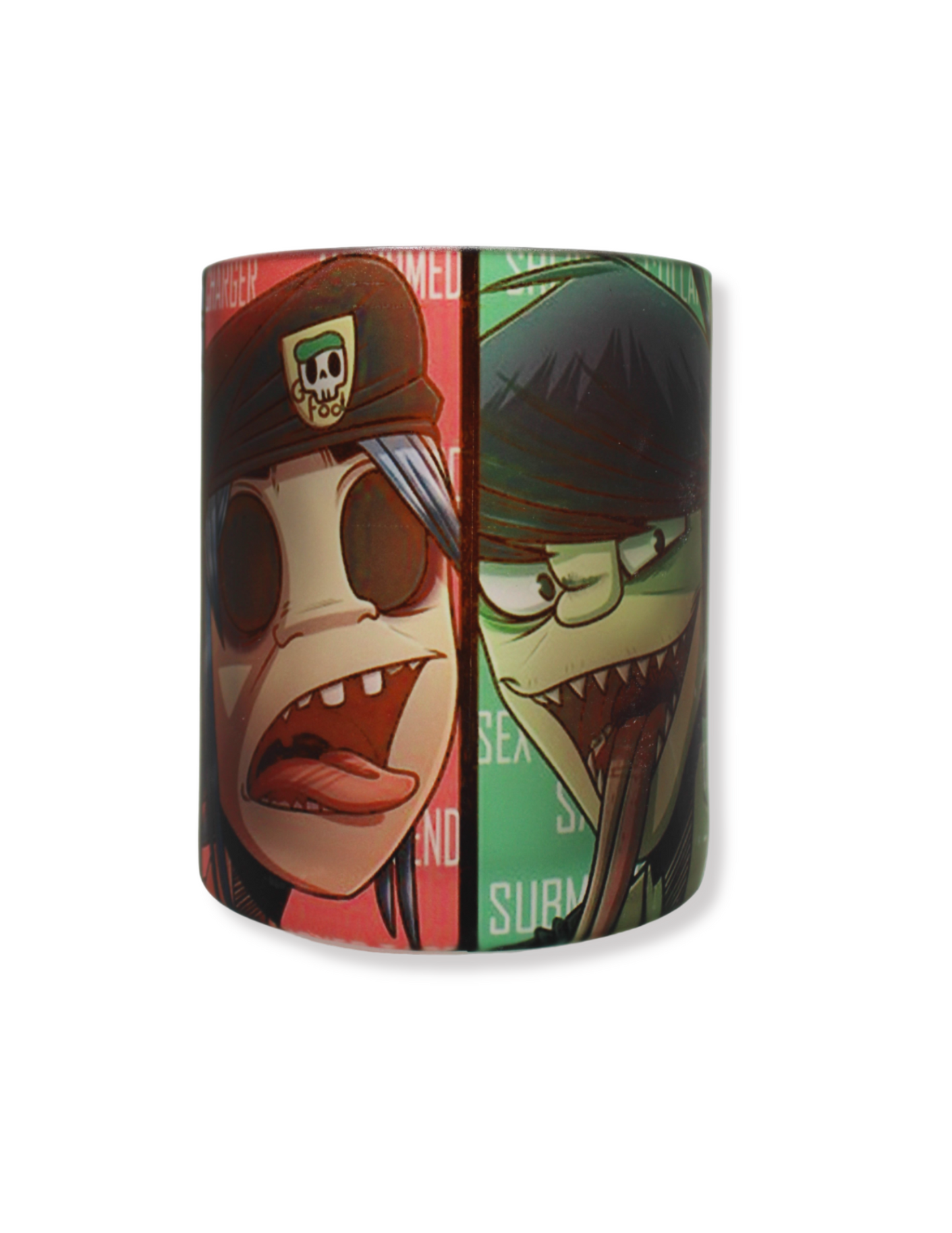 Taza De Vidrio Gorillaz