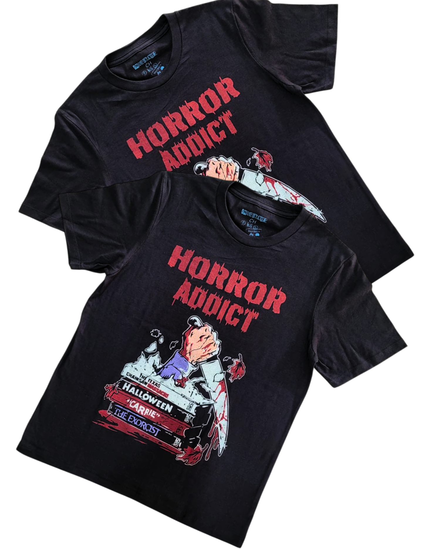 Playera Diseño Horror Addict Unisex