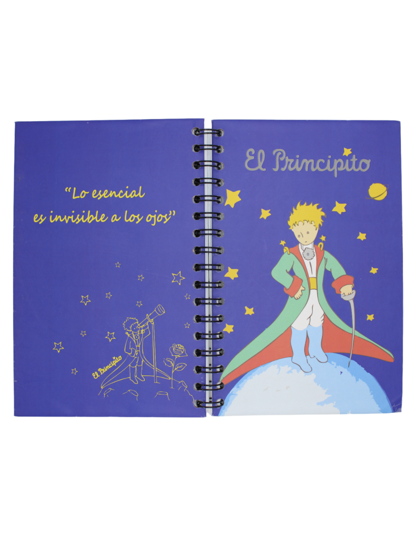 Cuadernos IMAGINANTES, Estilo Francés Con Diseño De El Principito Azul.