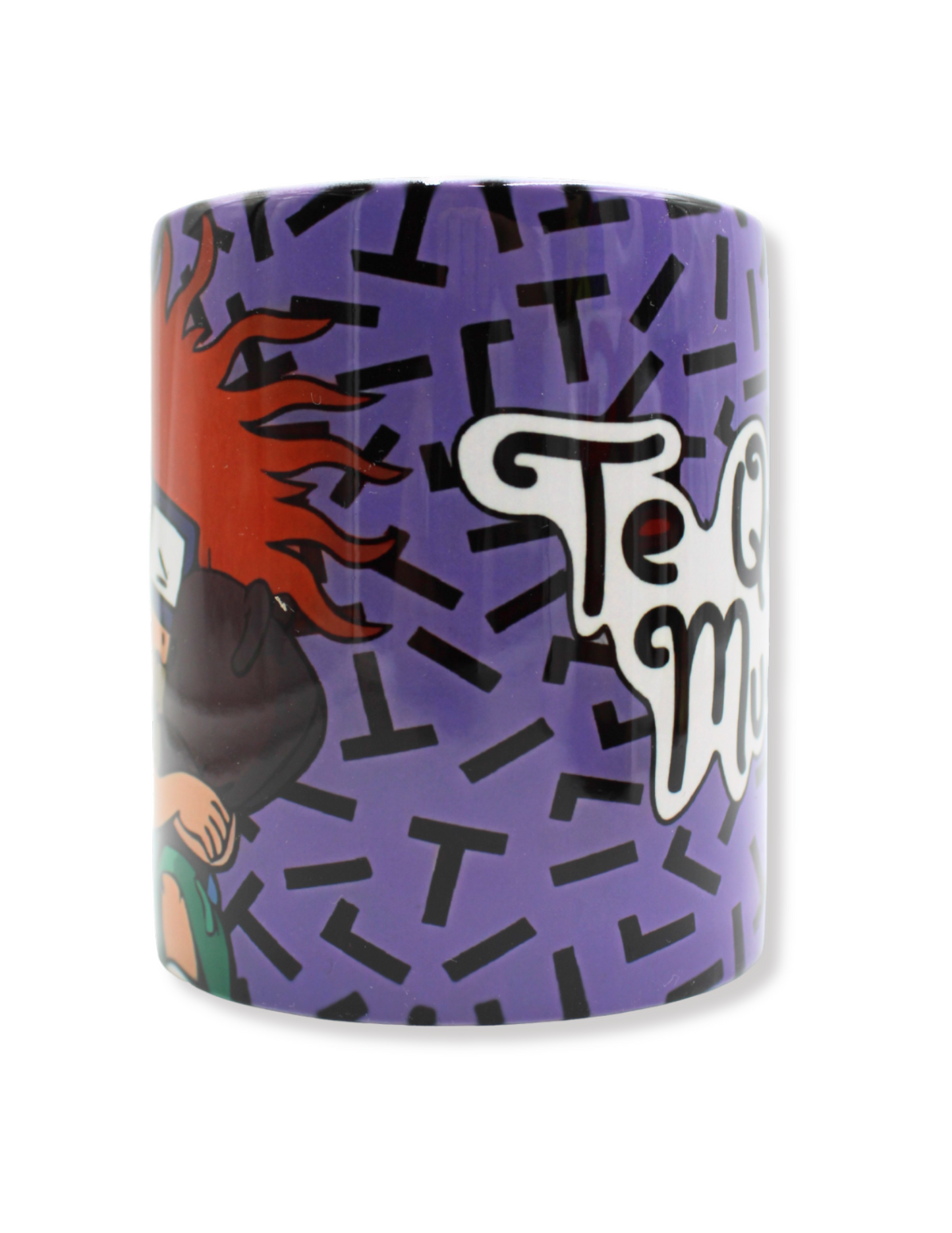 Taza De Cerámica Carlitos Te Quiero Mucho De Los Rugrats