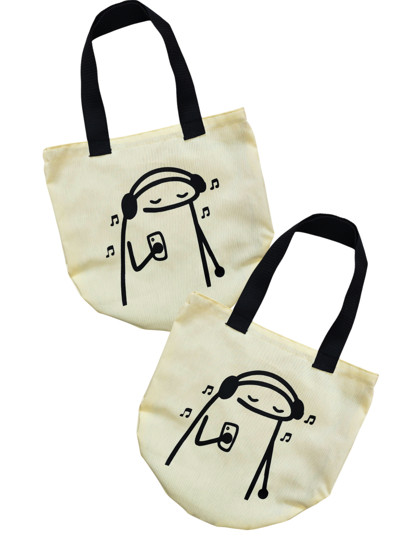 Totebag De Tela Con Diseño De Deformito