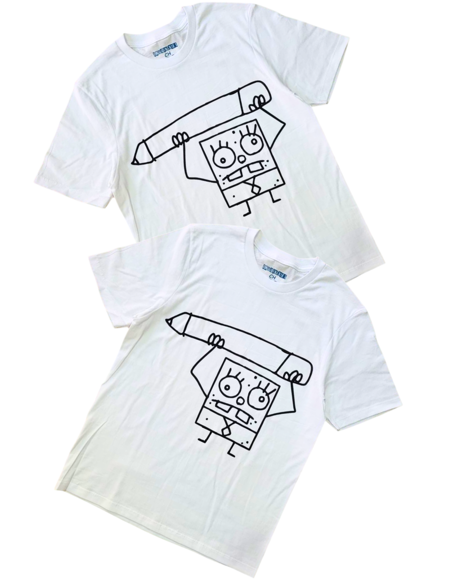 Playera Trazo Bob Esponja Unisex