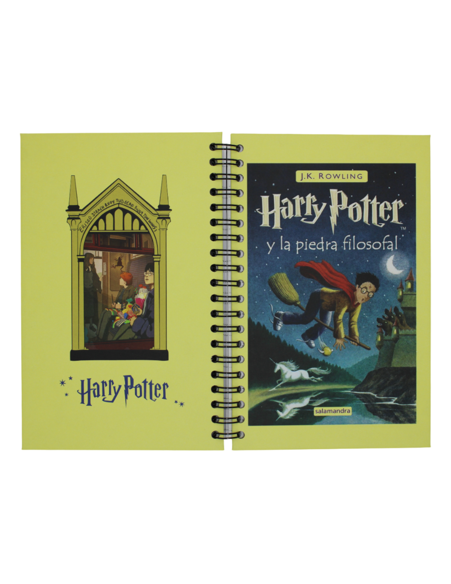 Cuadernos IMAGINANTES, Estilo Francés Con Diseño De Harry Potter Y La Piedra Filosofal.