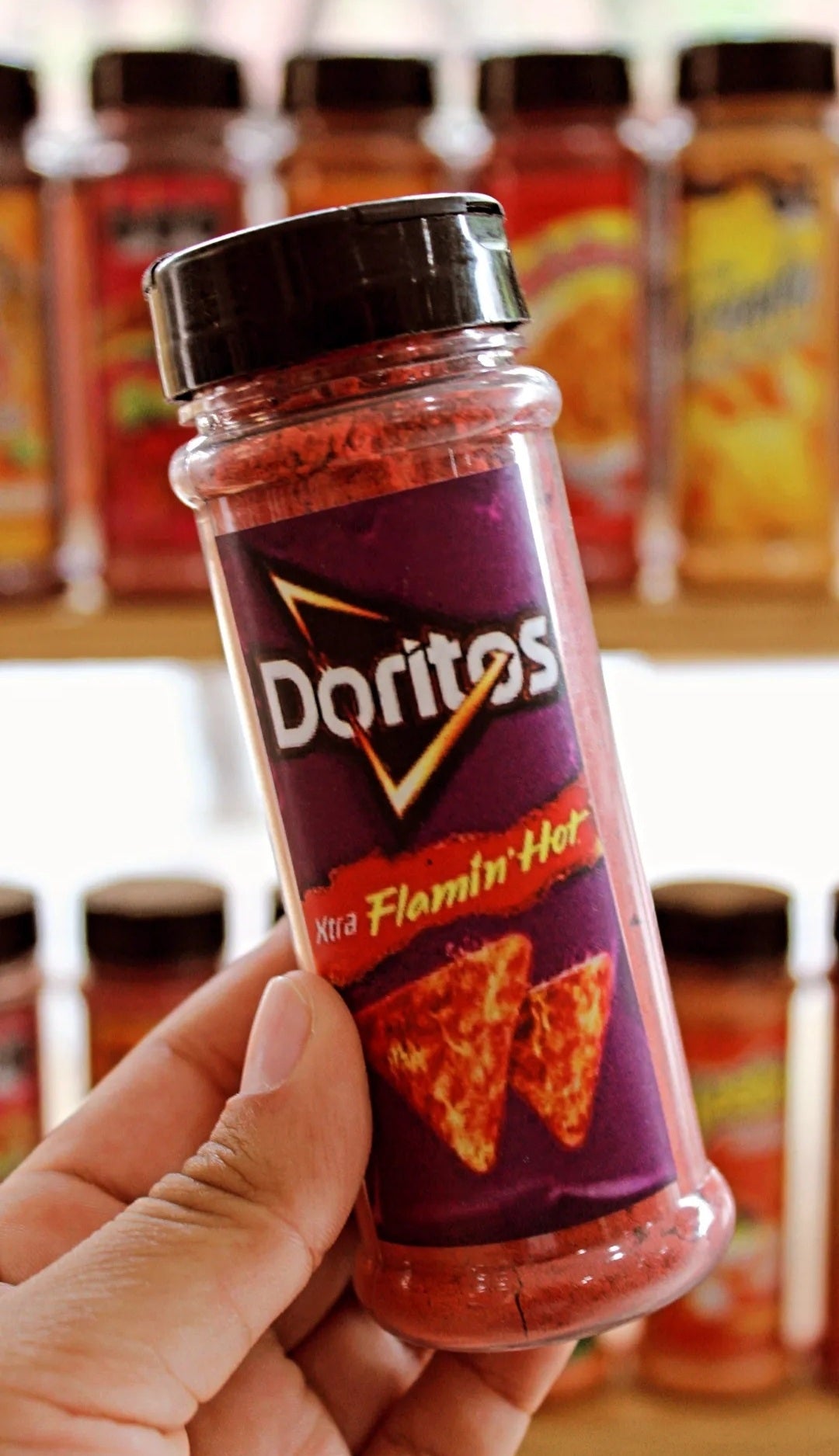 Sazonador Para Botanas Sabor Estilo Doritos FlaminHot