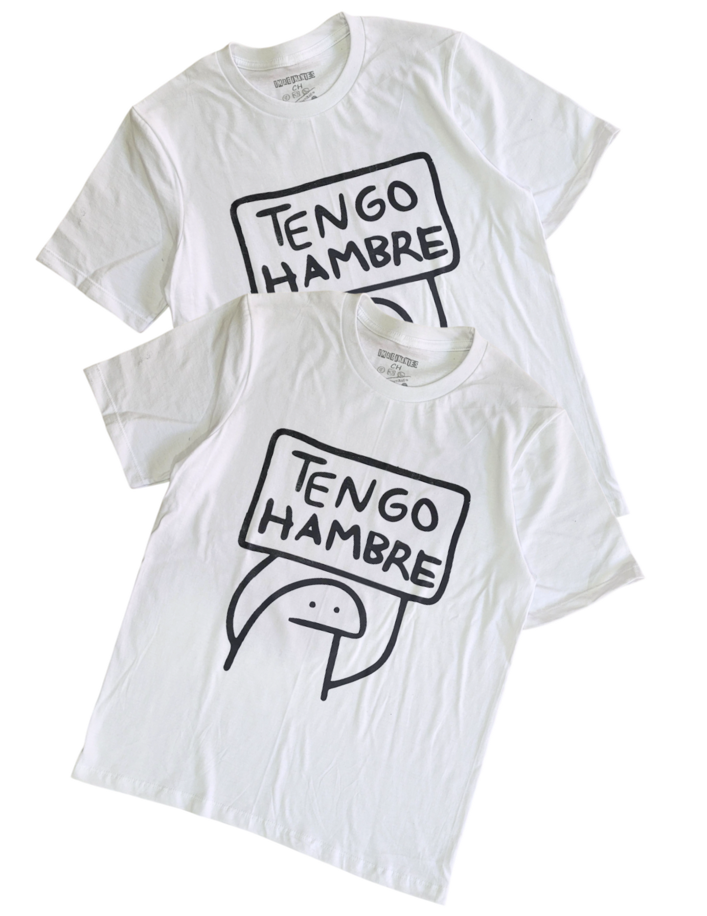 Playera Diseño Demorfito Tengo Hambre Unisex