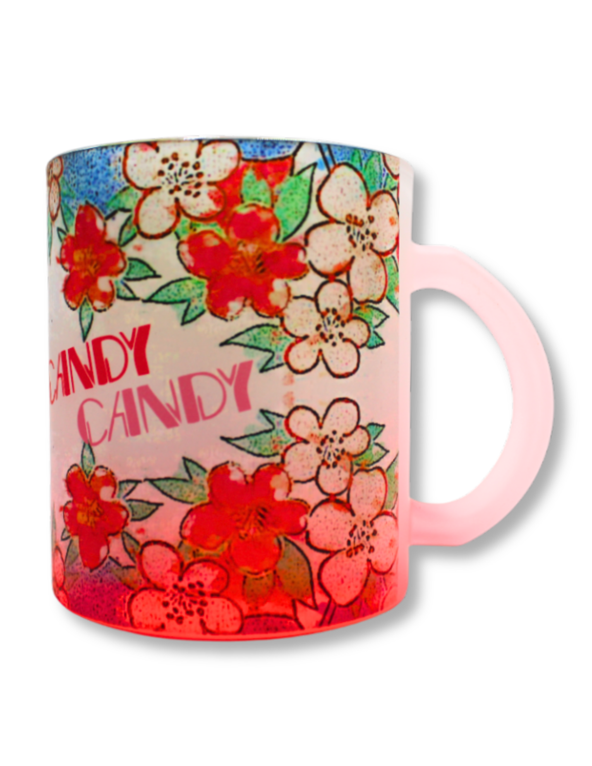 Taza De Vidrio Candy Candy