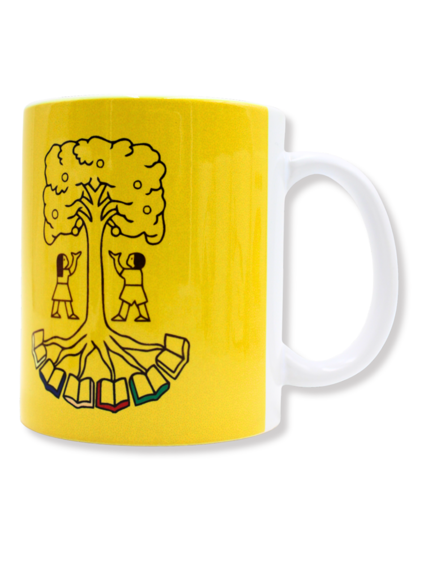 Taza De Cerámica Libro Español Perrito