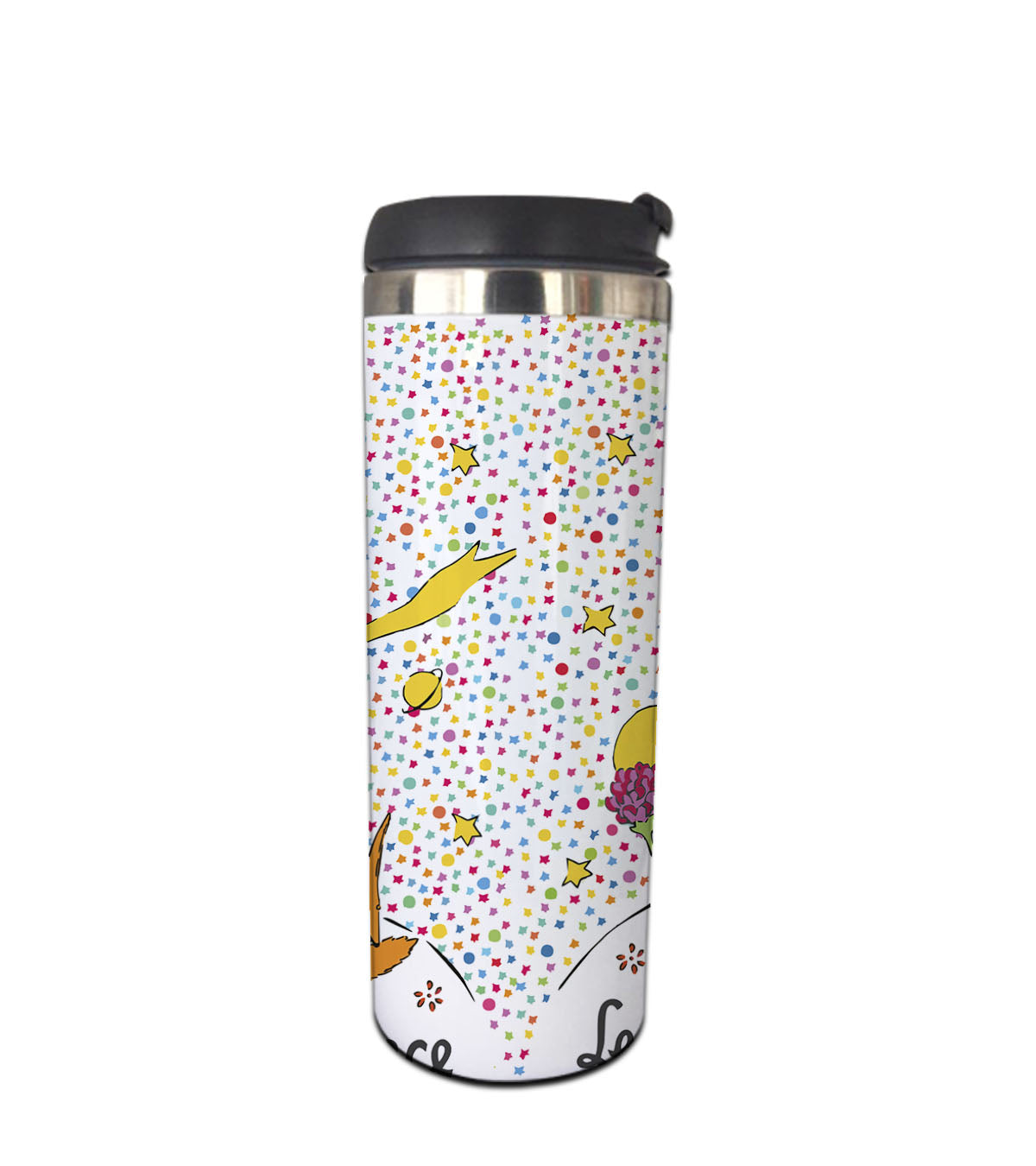 Termos Acero Inoxidable El Principito, Enesco, 50 Cl, Mantiene Frío Y Caliente, 25.4 Cm