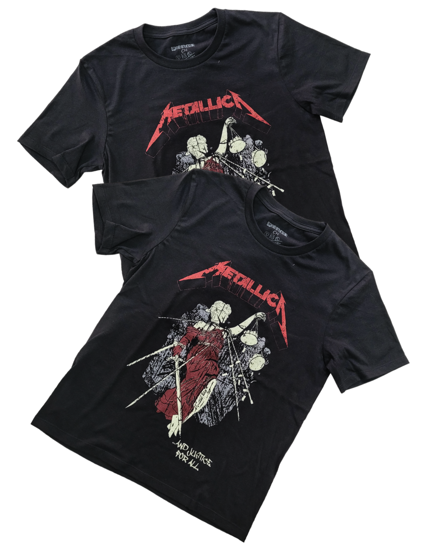 Playera Diseño Metallica Justice Unisex