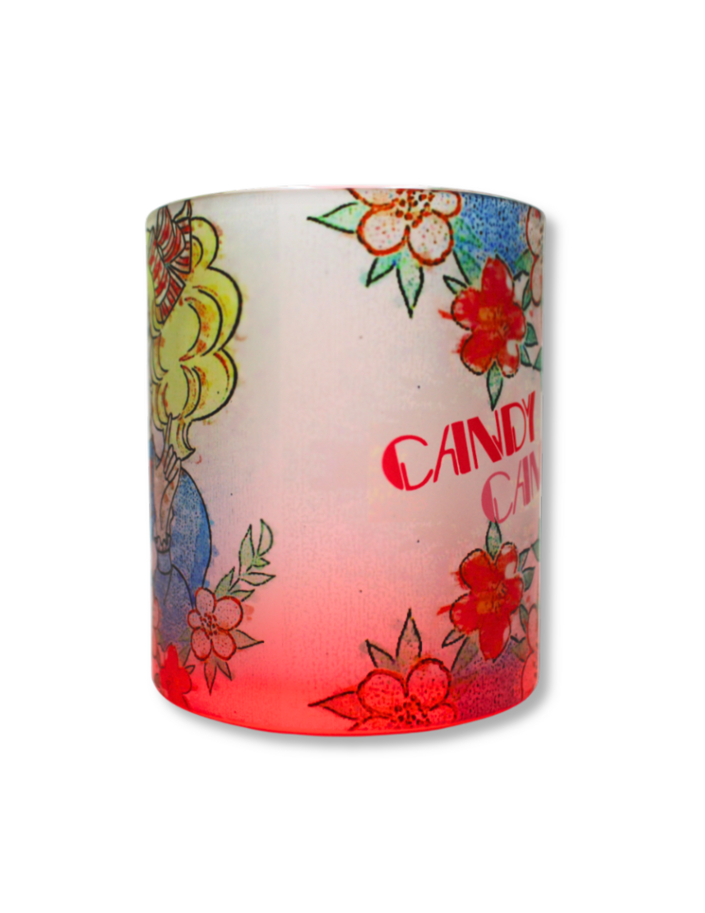 Taza De Vidrio Candy Candy