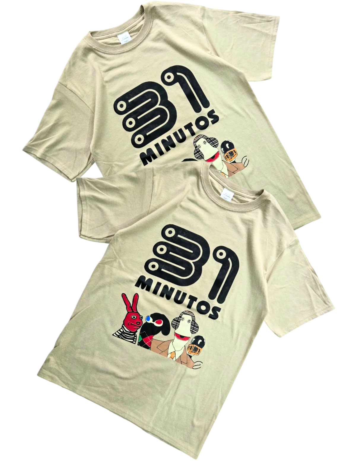Playera 31 Minutos Beige Unisex