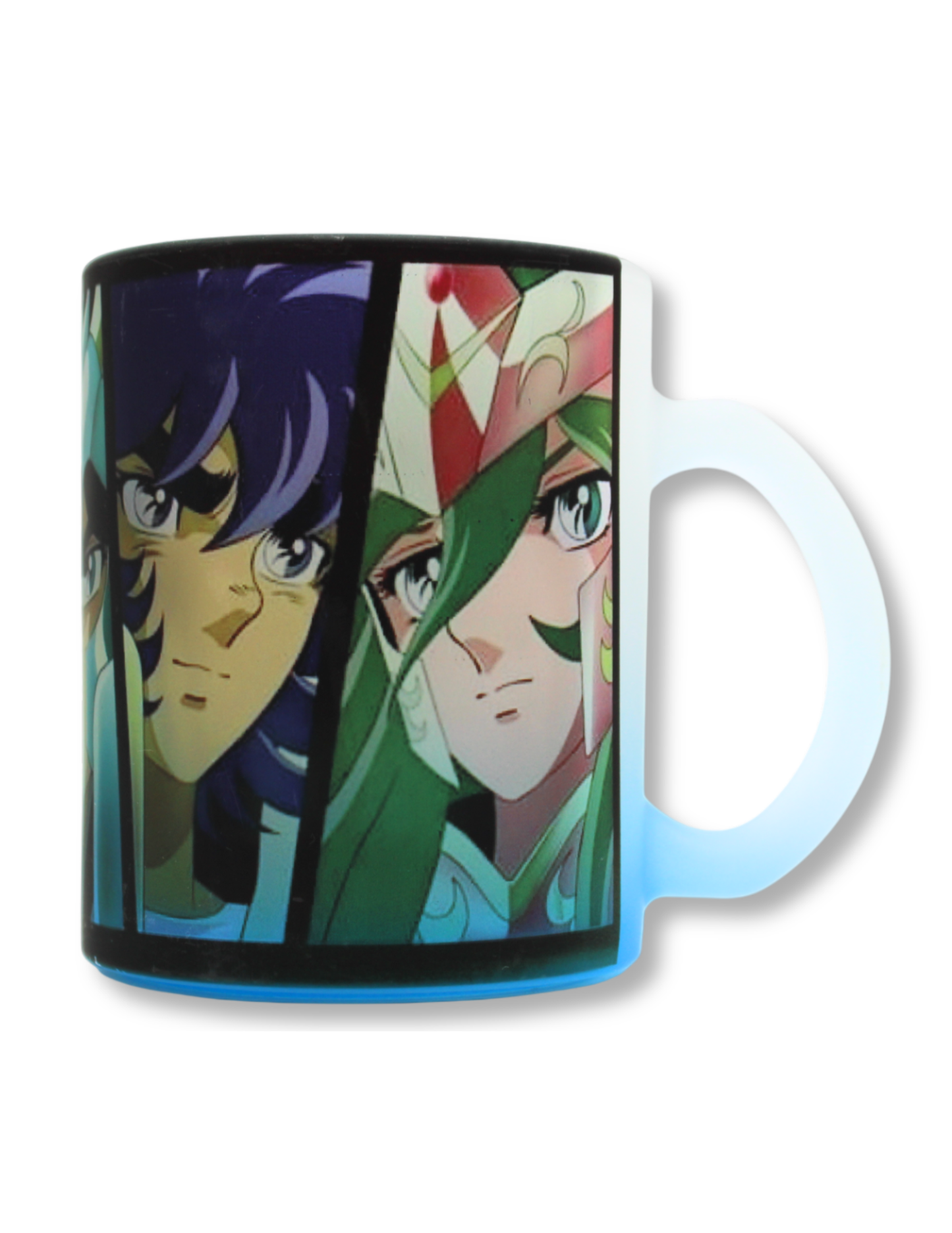 Taza De Vidrio Caballeros del Zodiaco