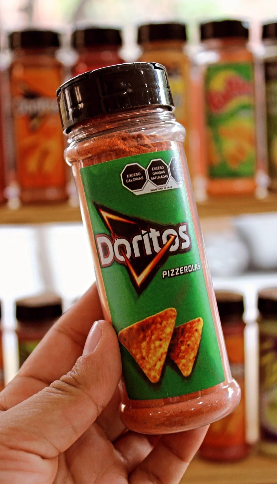 Sazonador Para Botanas Sabor Estilo Doritos Pizzerolas