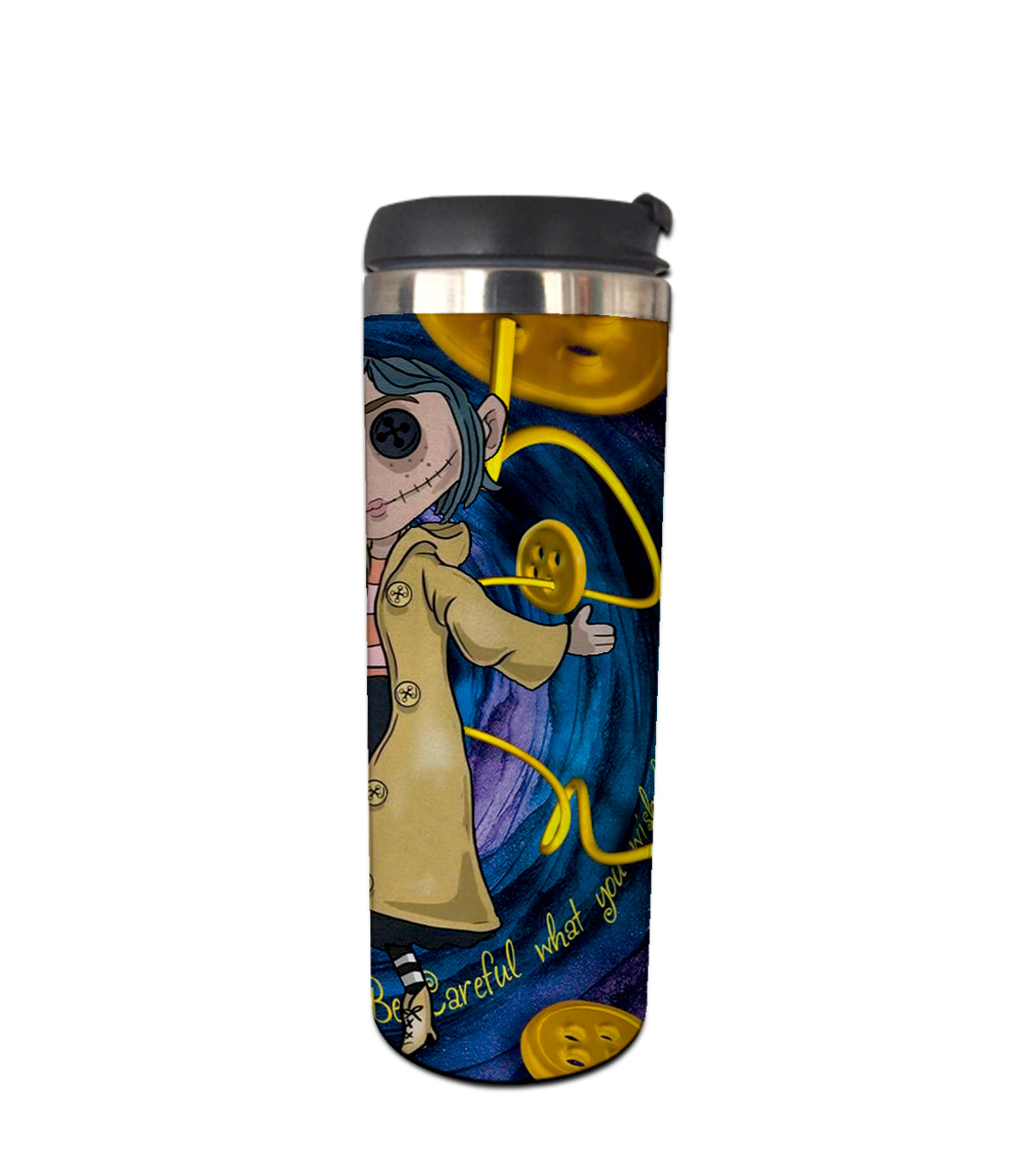 Termo Cafetero Diseño Coraline