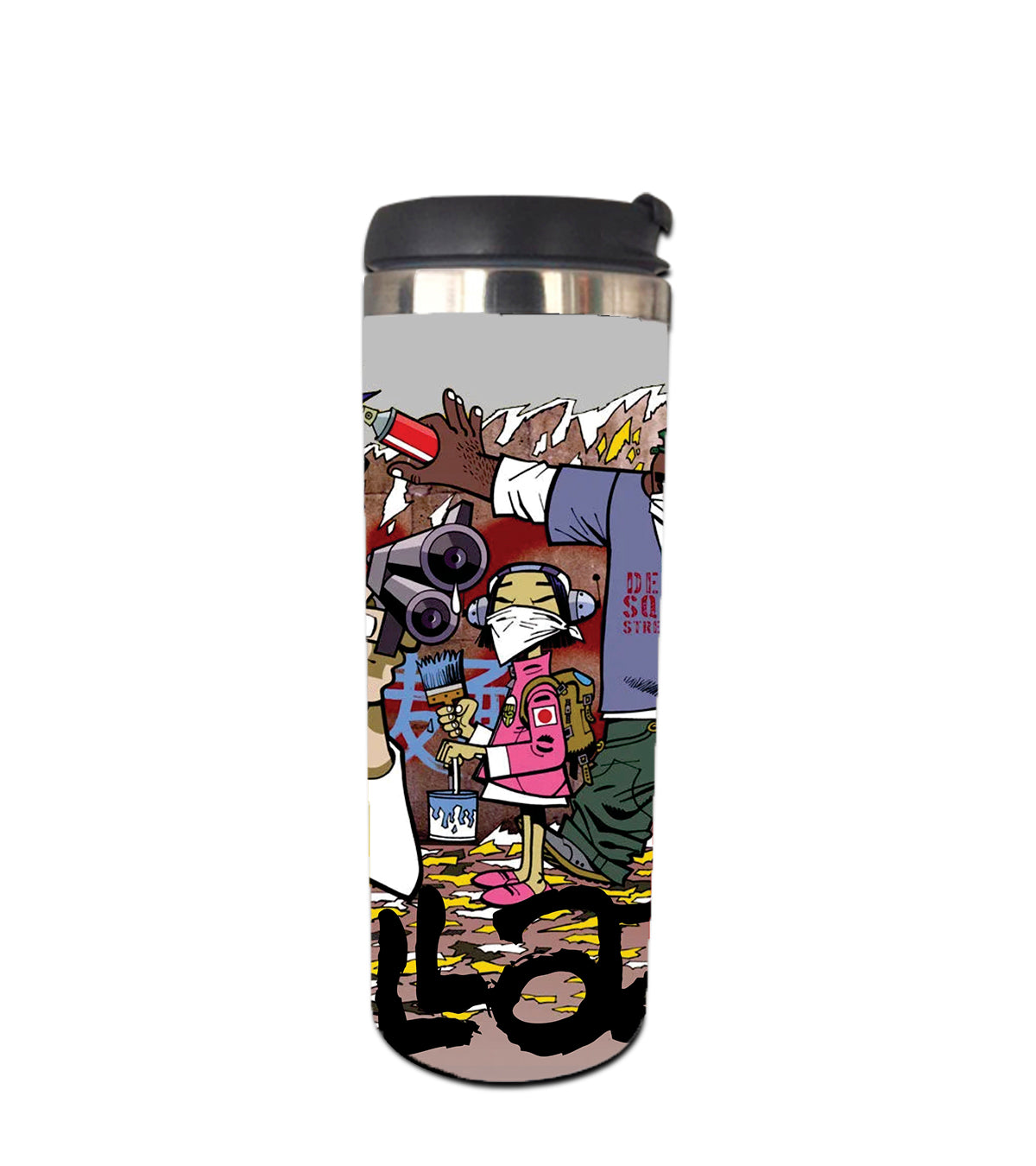 Termo Cafetero Diseño Gorillaz