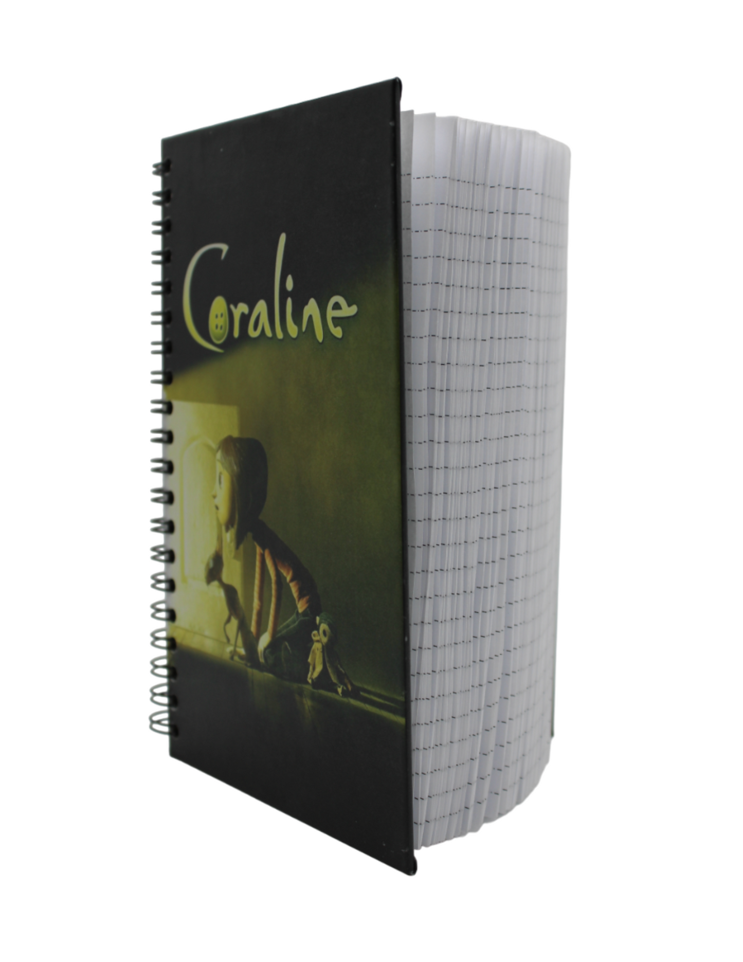 Cuadernos IMAGINANTES, Estilo Francés Con Diseño De Coraline Y La Puerta Secreta.